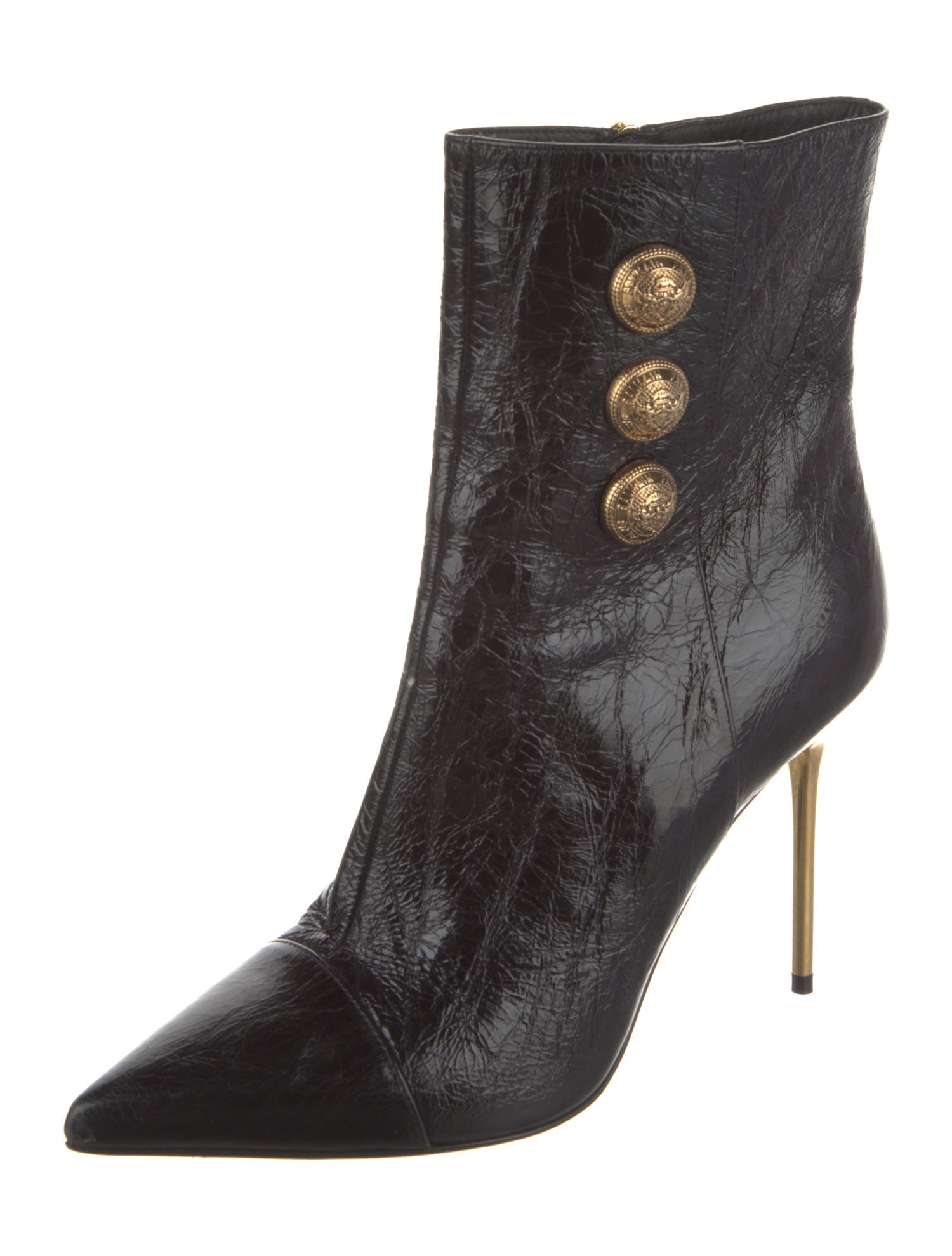 Balmain Leather Boots
