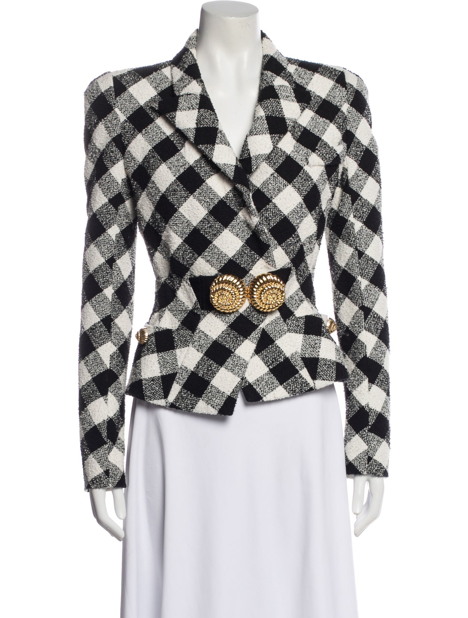 Balmain Printed Blazer