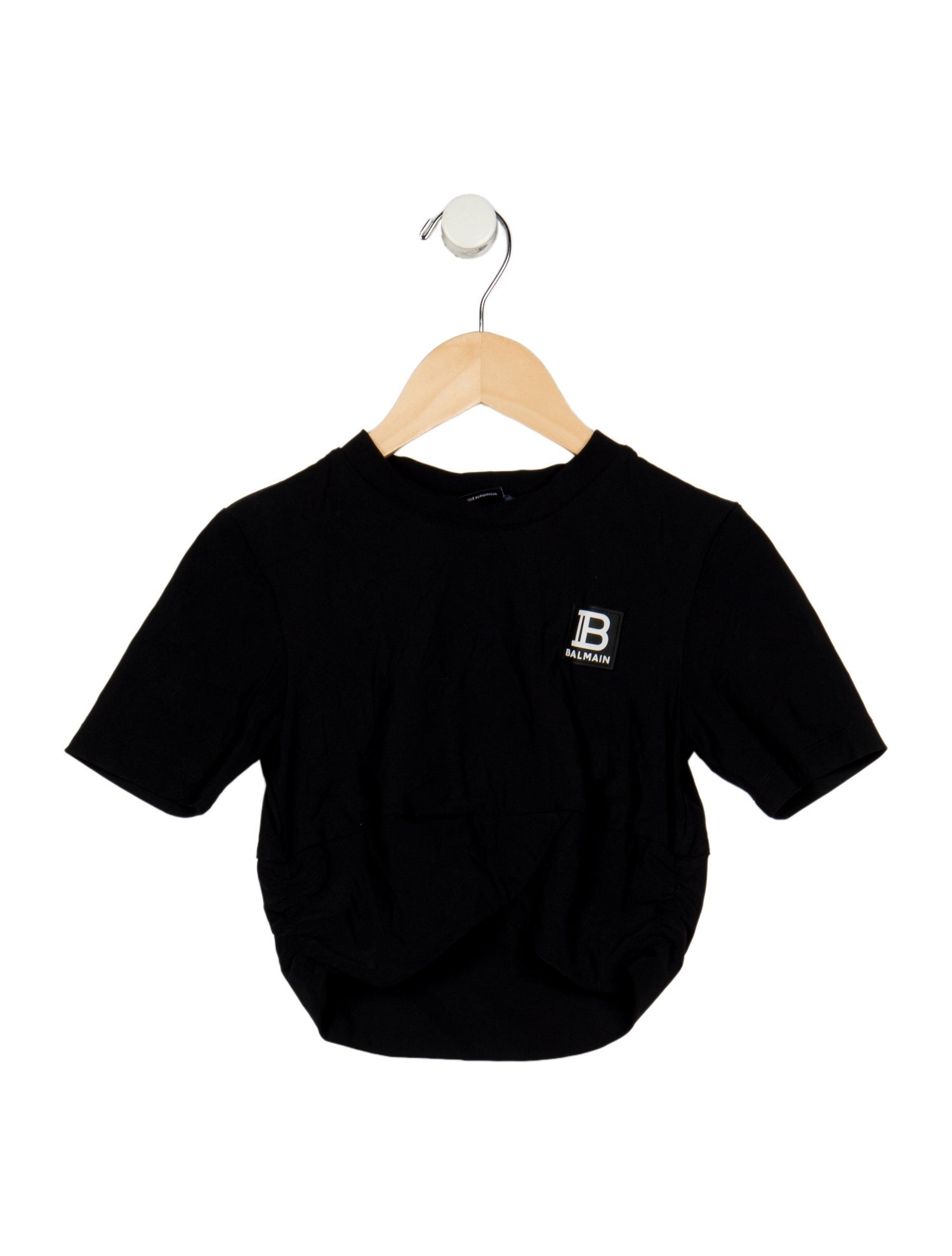 Balmain Girls Branded Crewneck Shirt