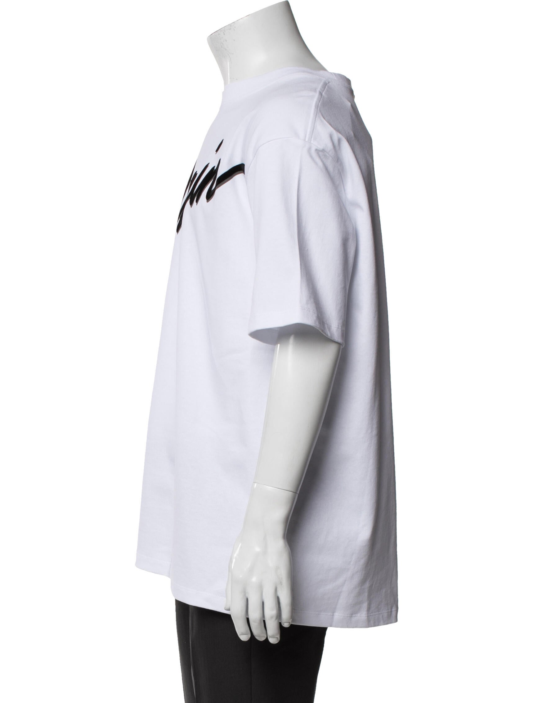 Balmain Graphic Print Crew Neck T-Shirt w/ Tags
