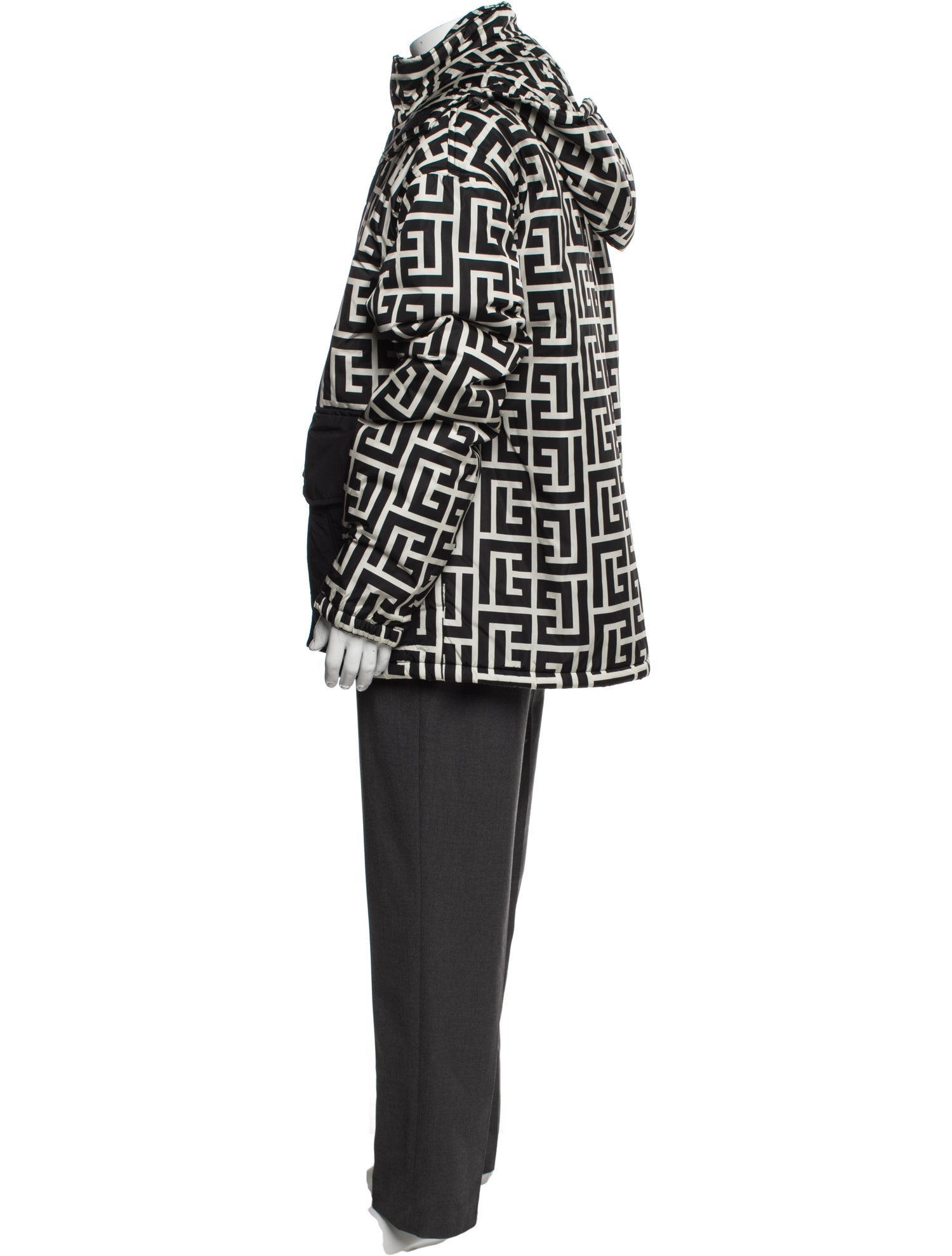 Balmain Graphic Print Jacket