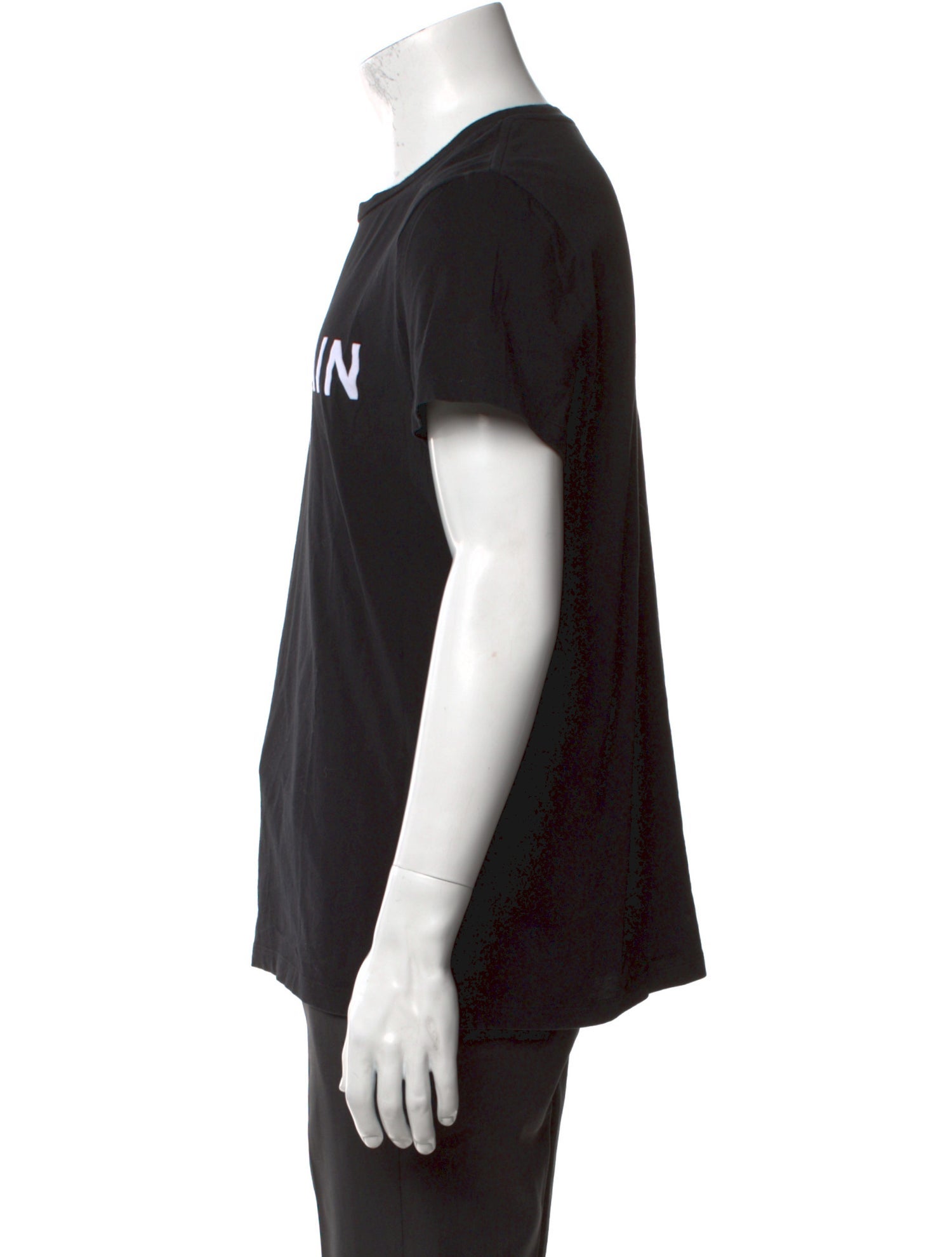 Balmain Graphic Print Crew Neck T-Shirt