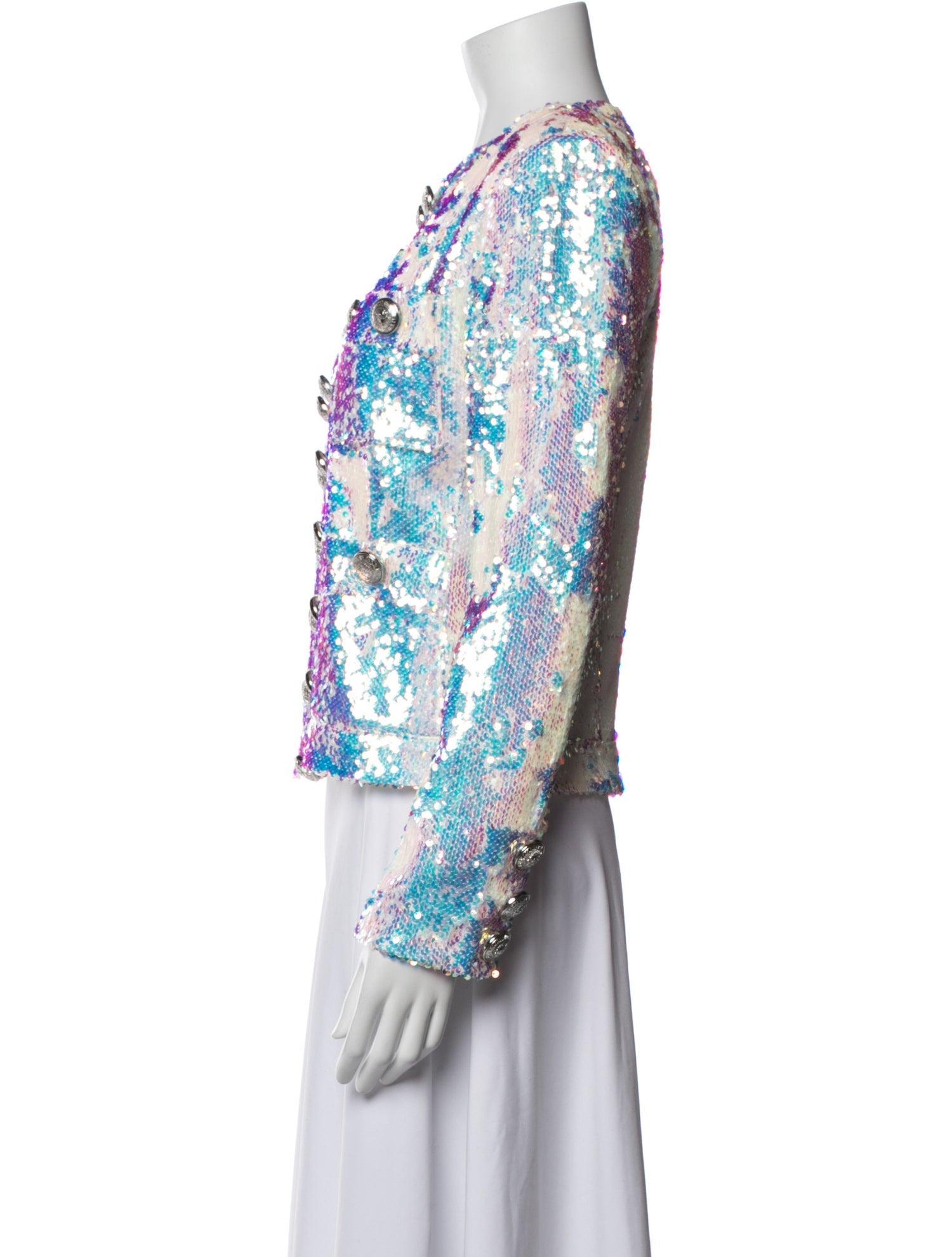 Balmain Patterned Jacket w/ Tags