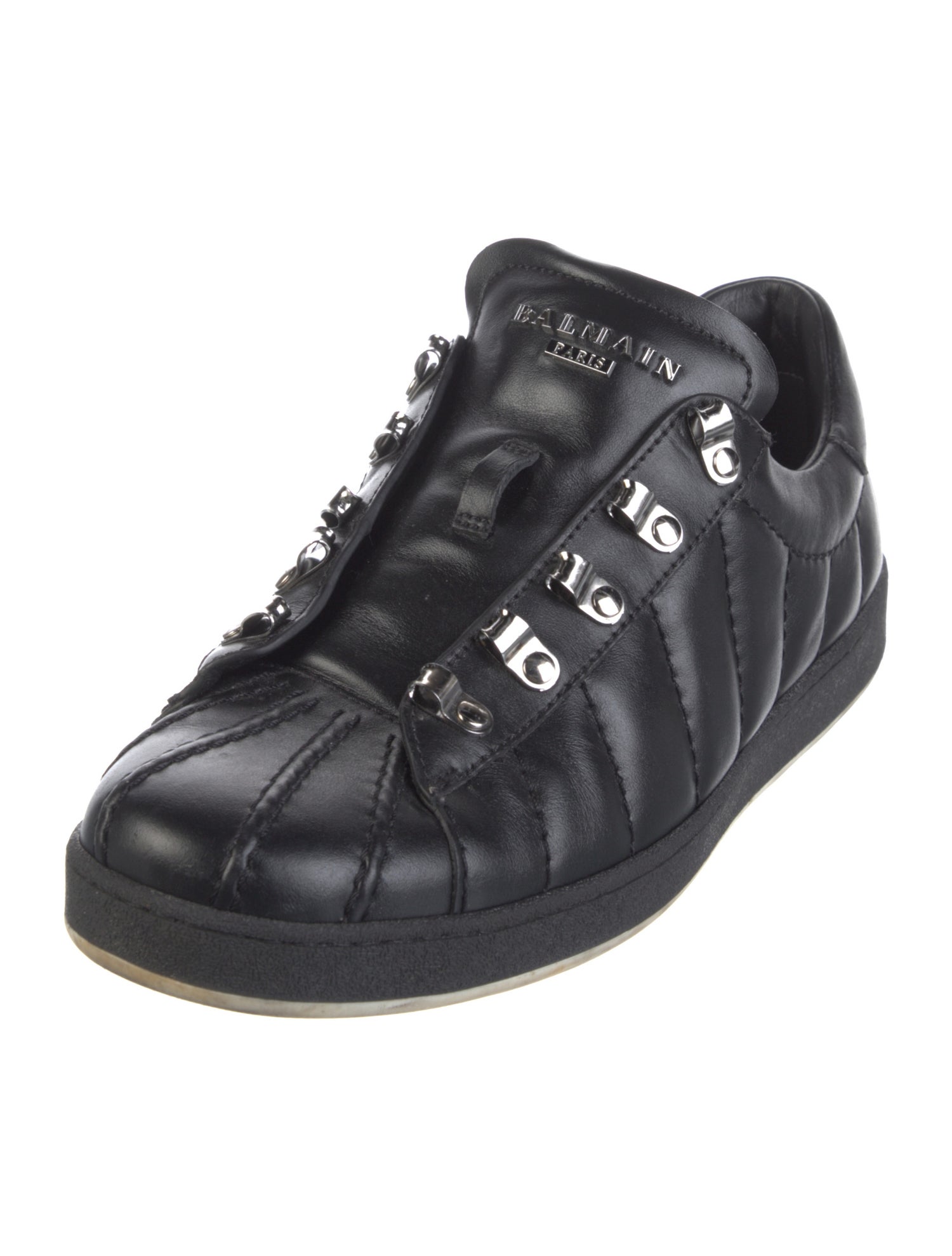 Balmain Leather Sneakers