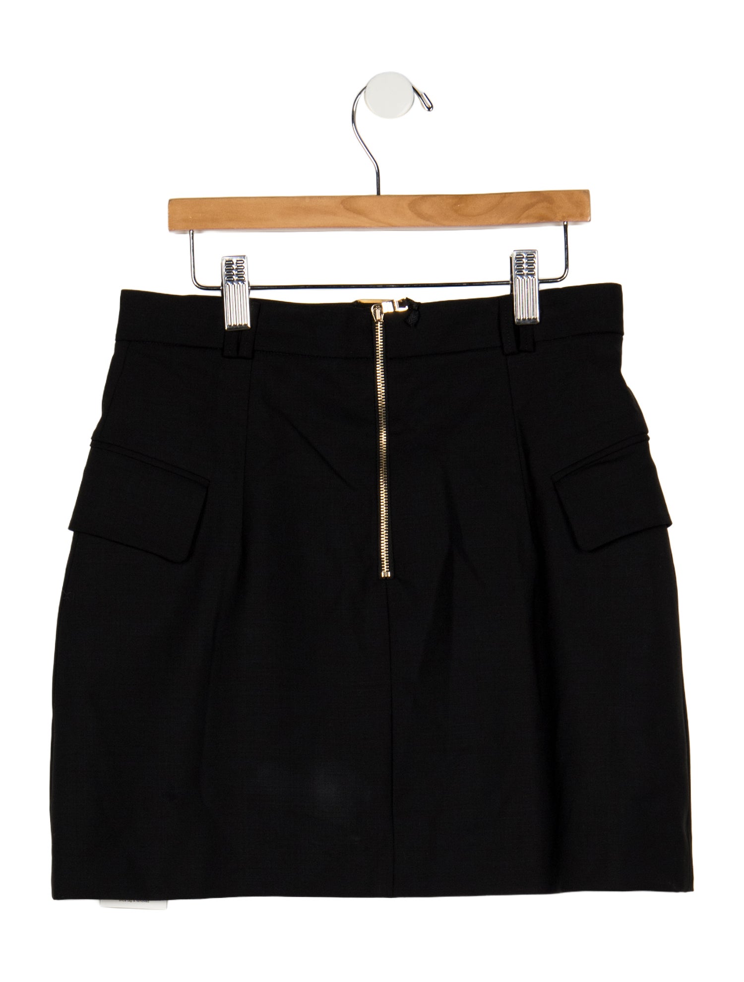 Balmain Virgin Wool Skirt w/ Tags