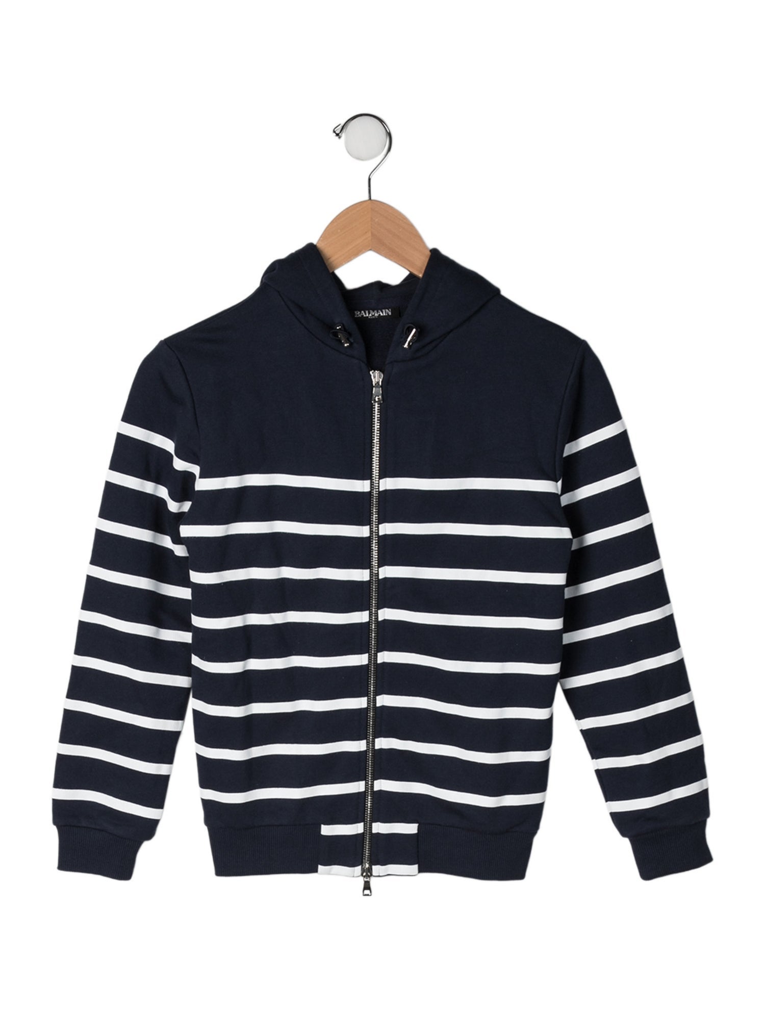 Kenzo Boys' Zip Up Hoodie - Blue Sizes 7-16, Boys - KEN61237 | The