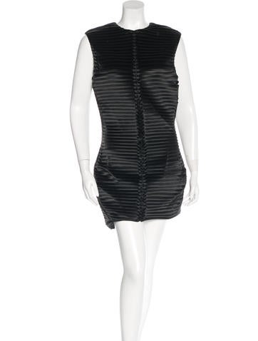 Balmain Ribbed Mini Dress