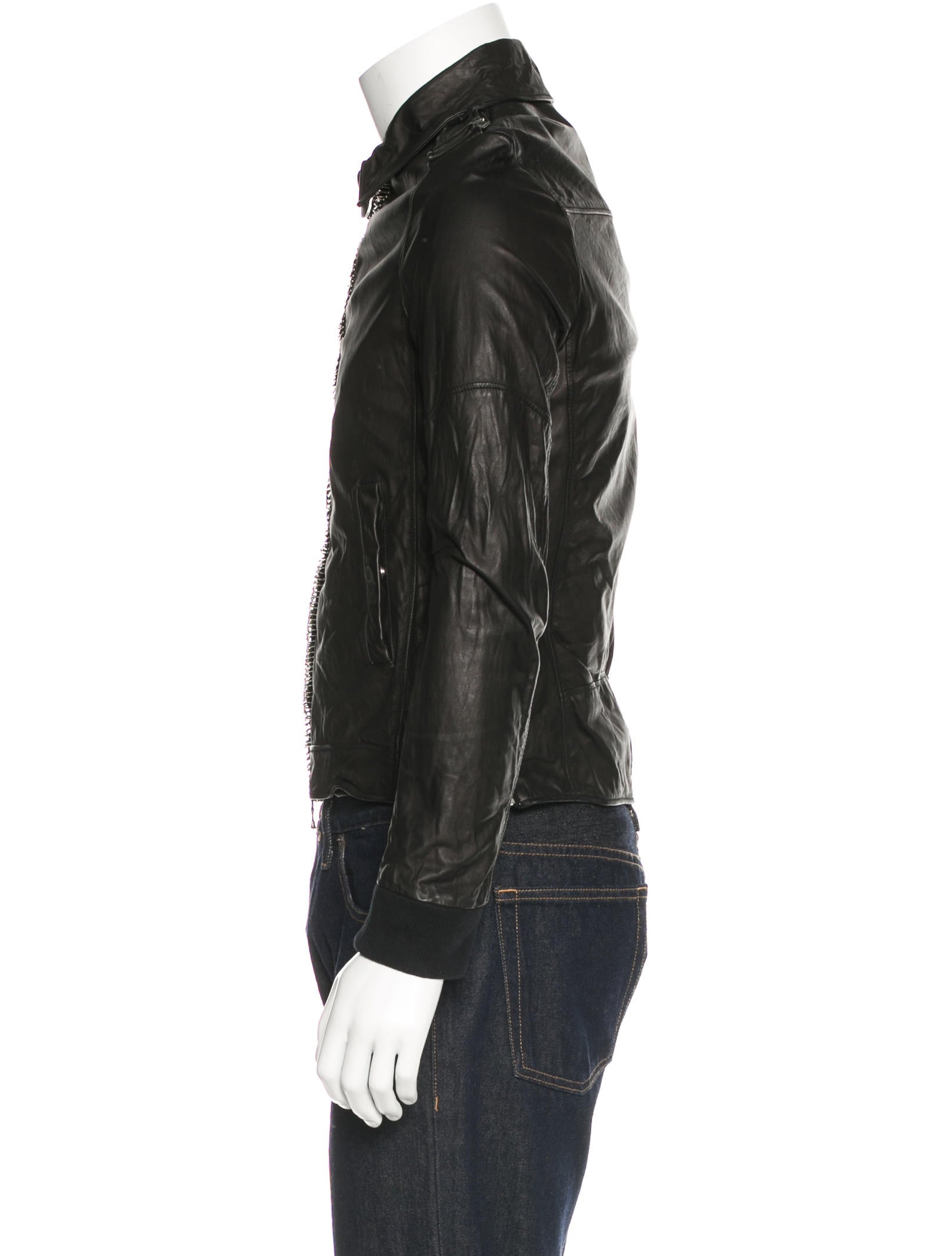 BALMAIN　レザージャケット　ハイネック　y2k BALMAIN レザージャケット ハイネック y2k 【公式通販】