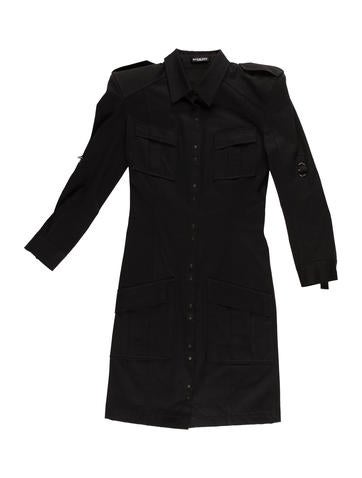 Balmain Collared Sheath Dress