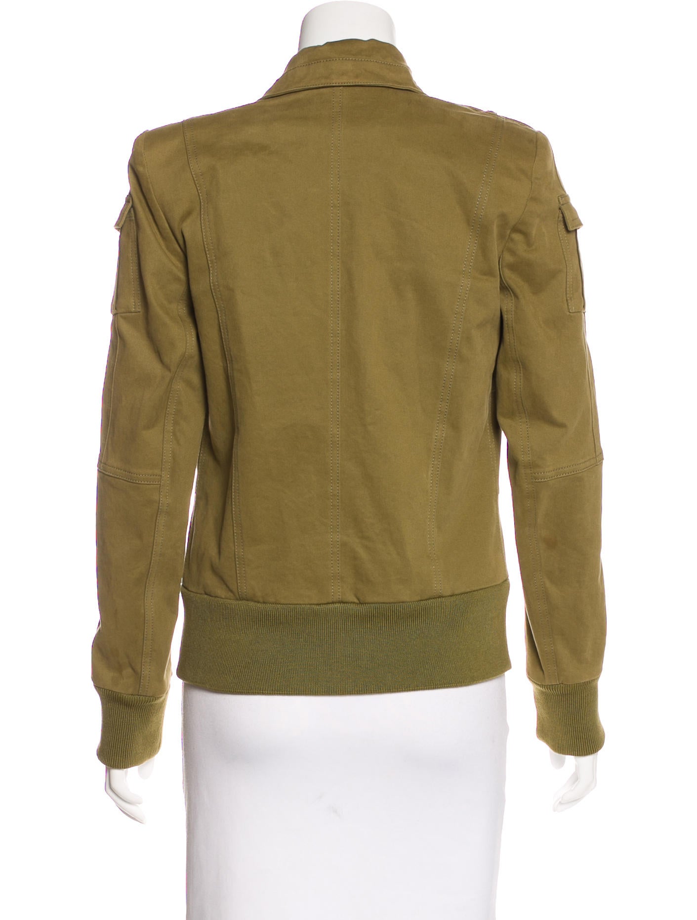 Balmain Casual Military Jacket Clothing BAM25093 The RealReal