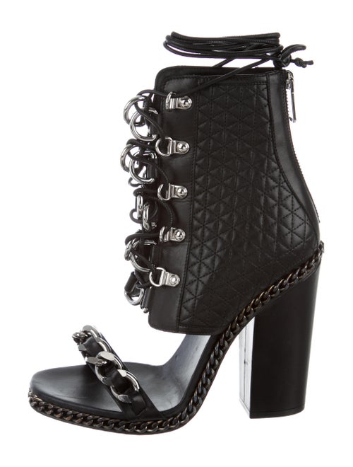 Balmain 2018 Diane Quilted Sandals