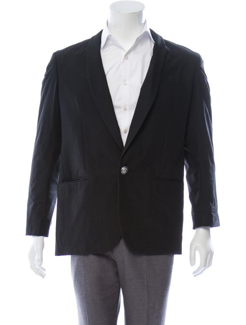 Balmain Shawl Collar Blazer black