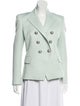 Balmain Wool Peak-Lapel Blazer