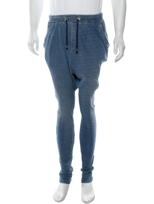 Balmain Lounge Bottoms Blue