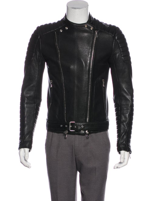 Balmain Moto Jacket Black