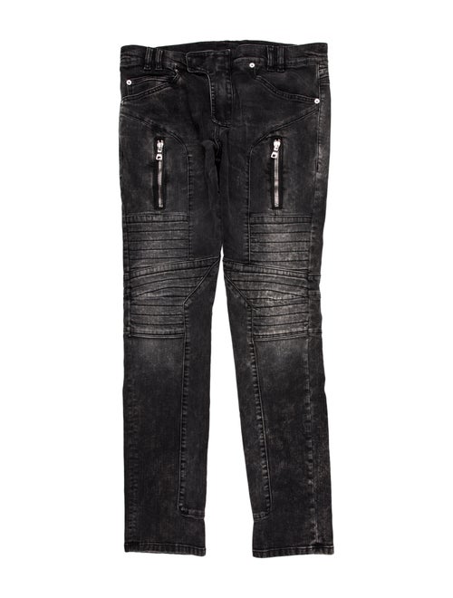 Balmain Distressed Skinny Jeans