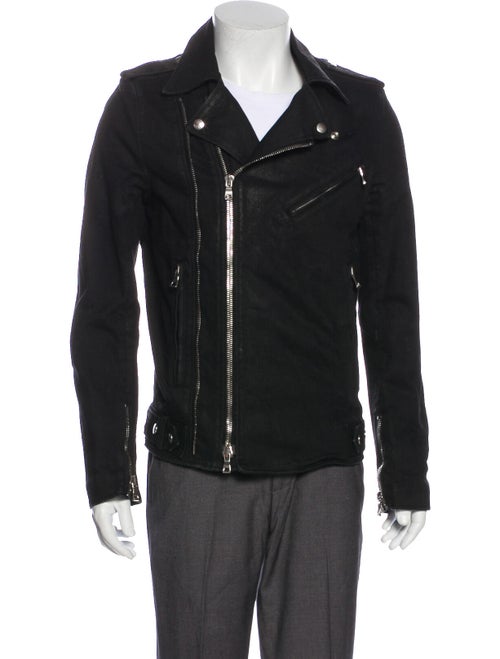 Balmain Moto Jacket Black