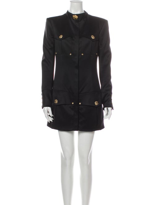 Balmain Wool Mini Dress Wool