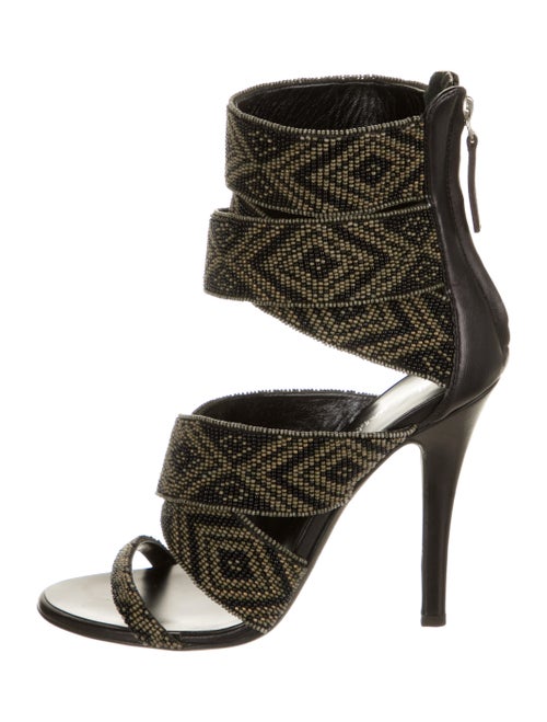 Balmain Printed Sandals
