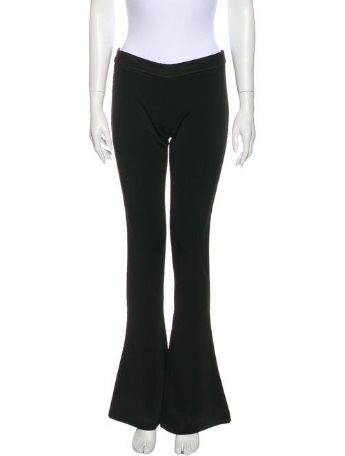 Balmain Wide Leg Pants Black