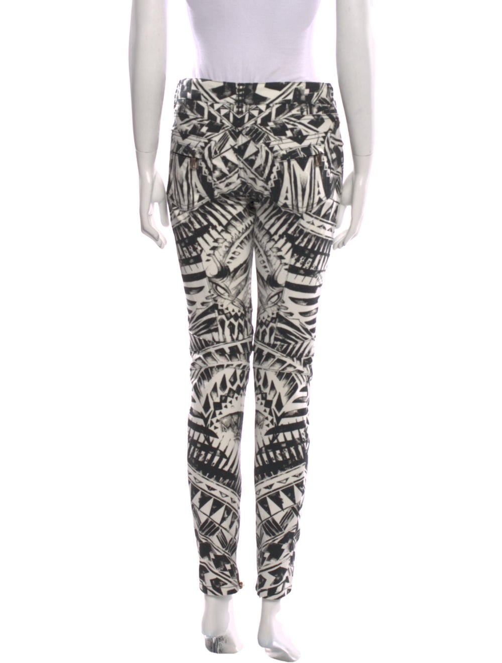 Balmain Low-Rise Straight Leg Jeans - image 3