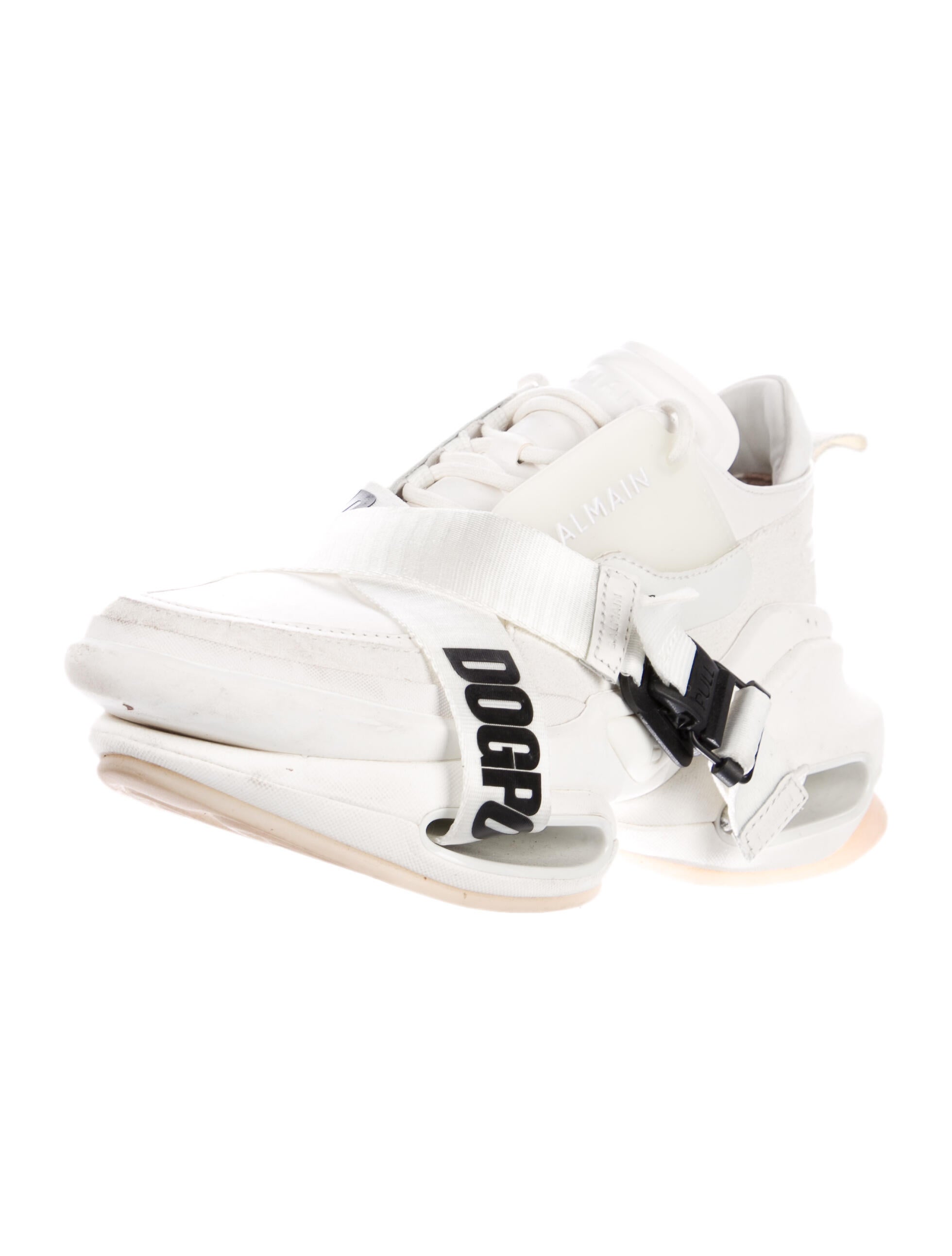 Balmain BBold Dogpound Sneakers White Sneakers, Shoes BAM60101 The RealReal