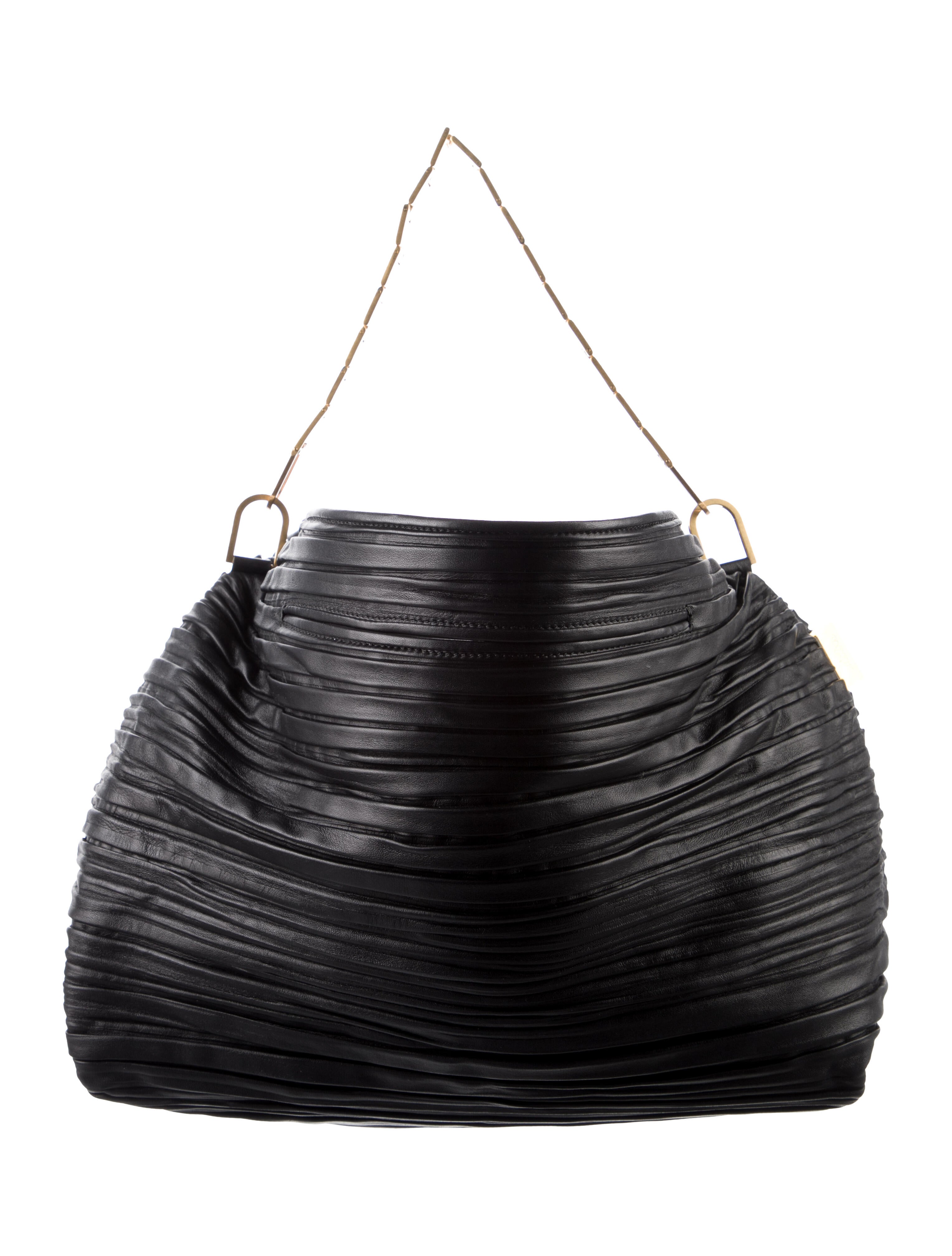 Balmain Leather Tote Bag Black Totes, Handbags BAM63552 The RealReal