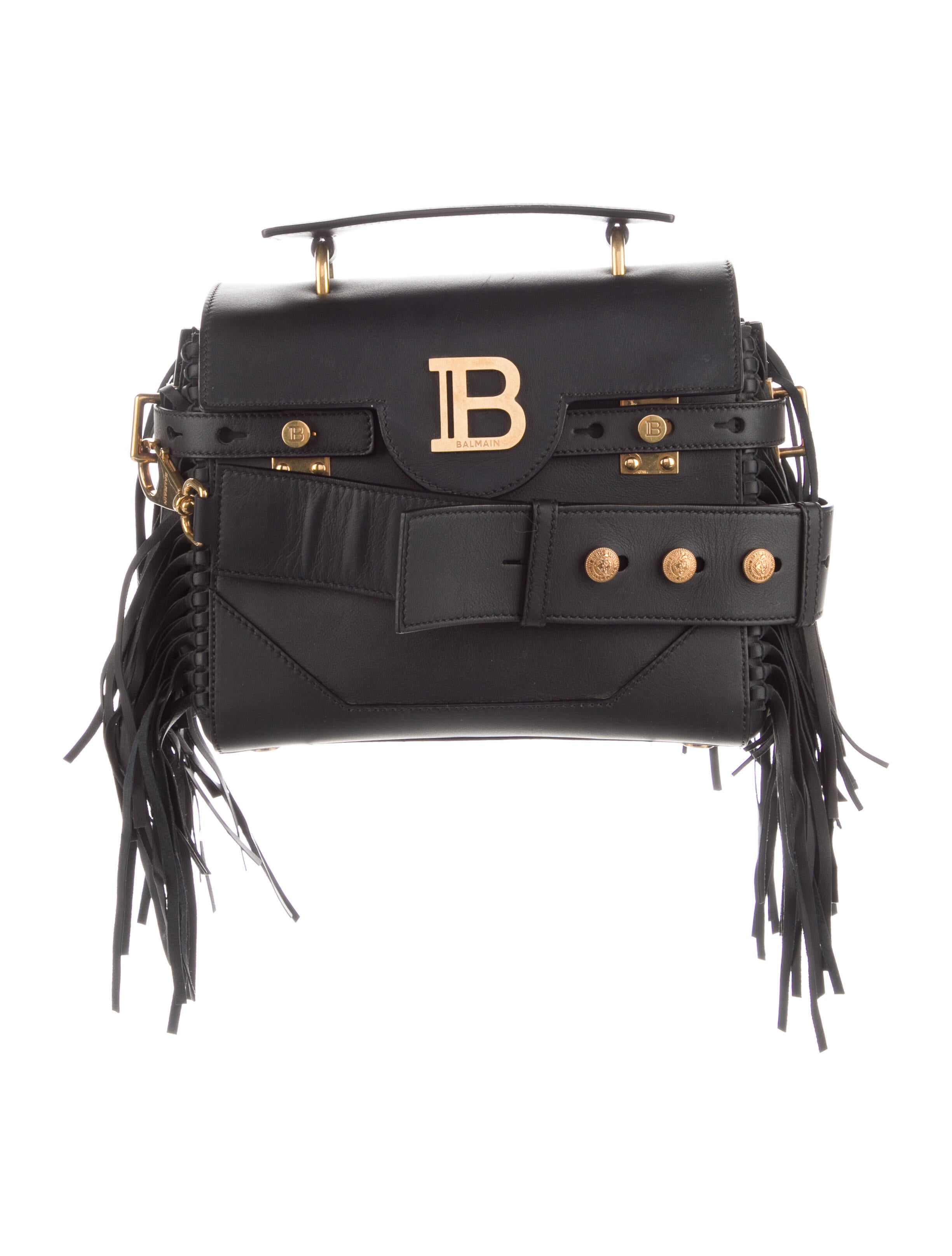ショルダーバッグ・ポシェット BALMAIN Woman Shoulder bag Natural DN1BT905TCFE GEM Black Designer Bags - Women | Balmain