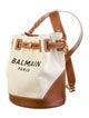 Balmain B Army Canvas Bucket Bag