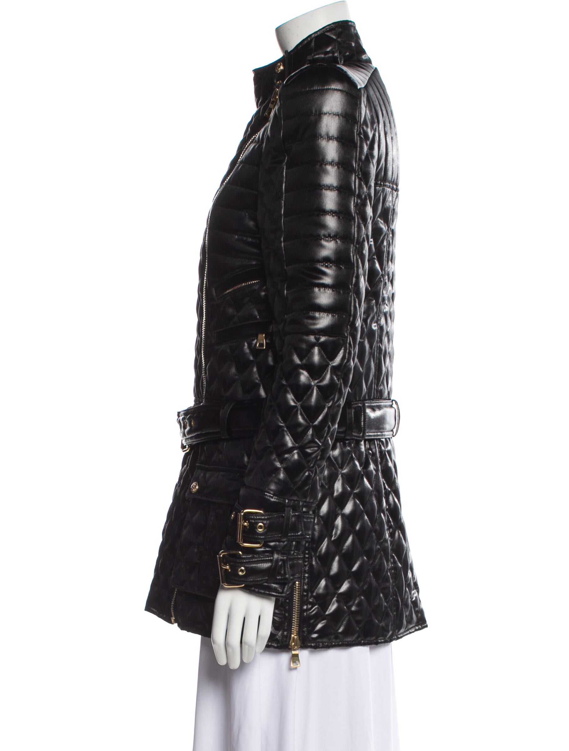 Balmain Coat Black Coats, Clothing BAM69367 The RealReal