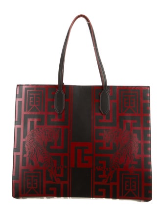 Balmain Leather Zodiac Tote