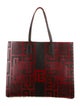 Balmain Leather Zodiac Tote