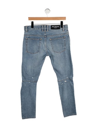 Balmain Moto Jeans