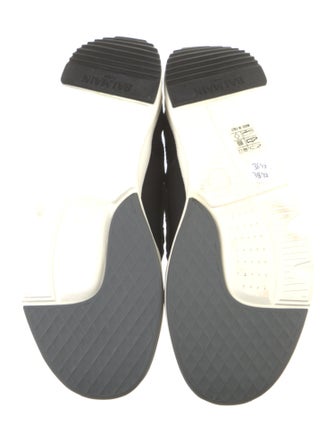 Balmain Printed Glitter Accents Sock Sneakers