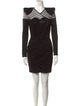 Balmain Crystal Embellished Mini Dress