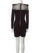 Balmain Crystal Embellished Mini Dress