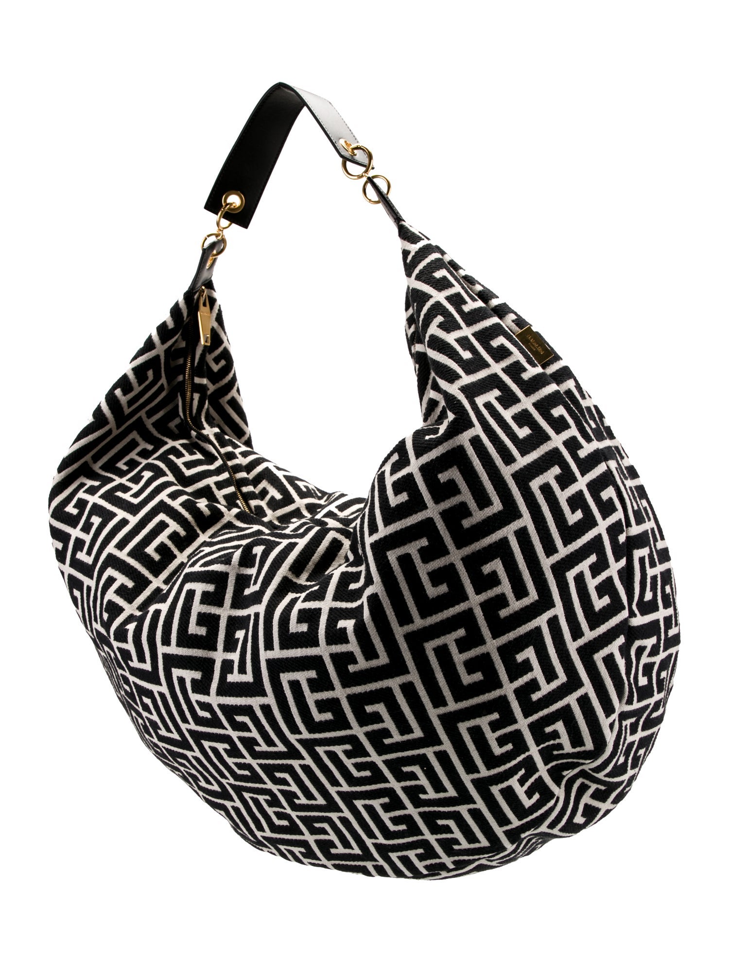 Mini Monogram Jacquard Hobo Bag
