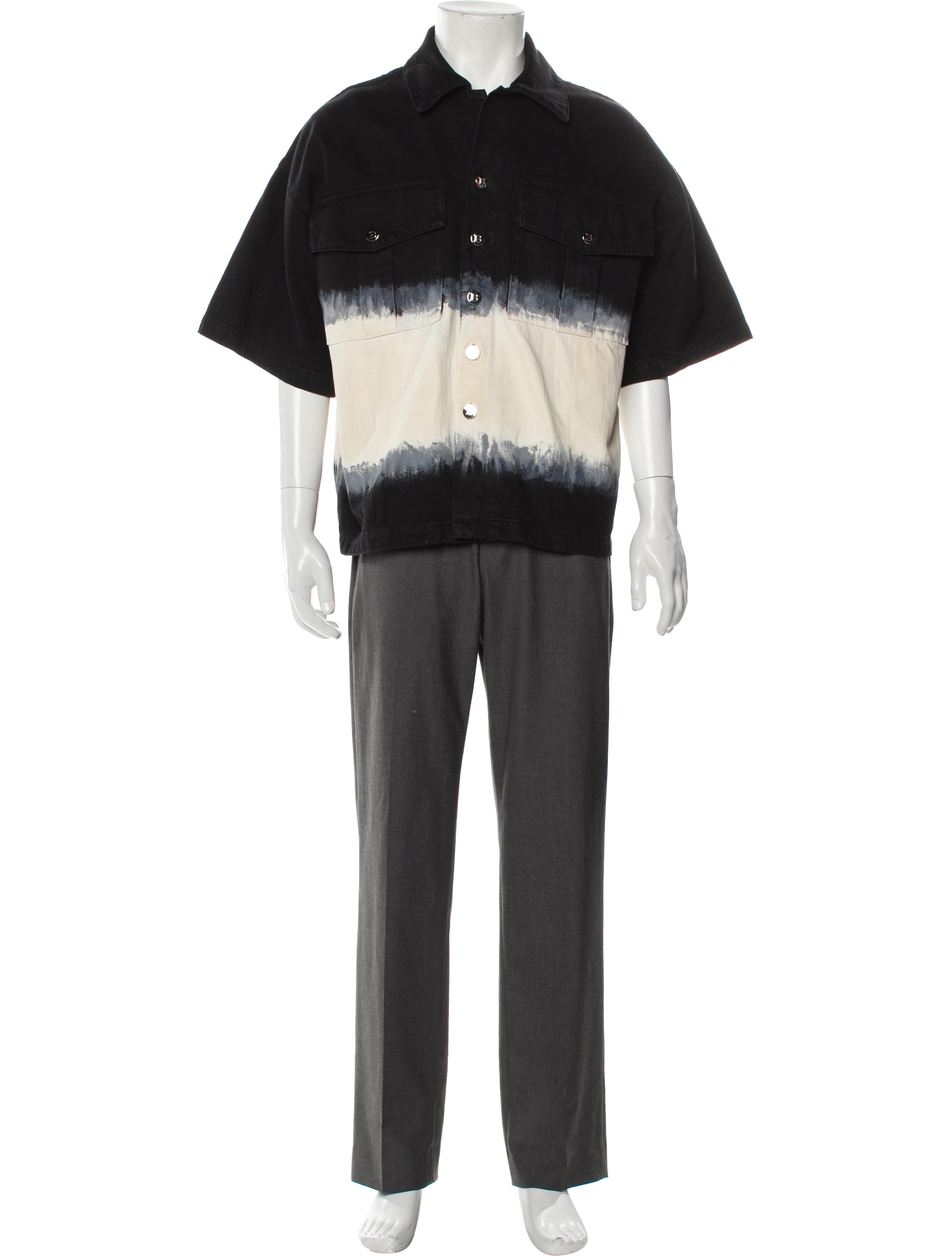 Balmain Colorblock Pattern Jacket w/ Tags