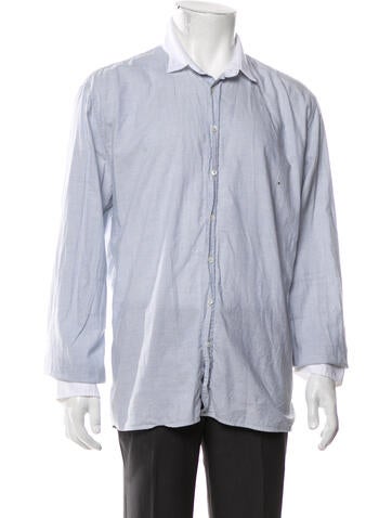 Balmain Casual Shirts Long Sleeve Dress Shirt XXL