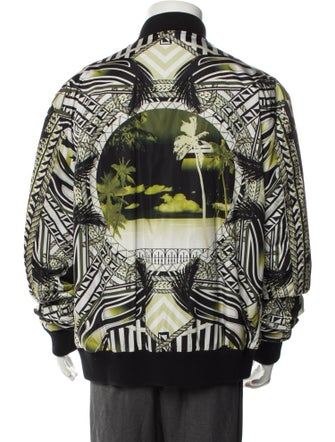 Balmain Printed Bomber Jacket