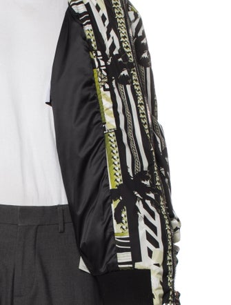 Balmain Printed Bomber Jacket