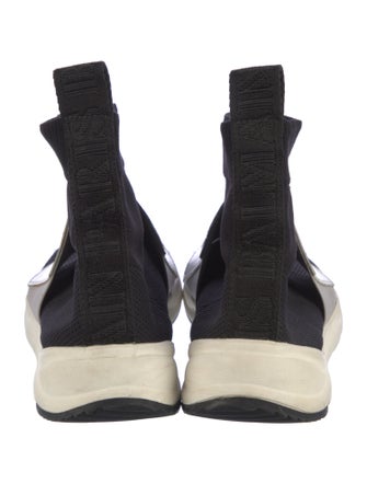 Balmain Colorblock Pattern Sock Sneakers