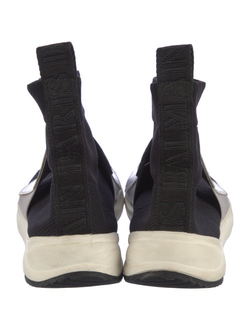 Balmain Colorblock Pattern Sock Sneakers