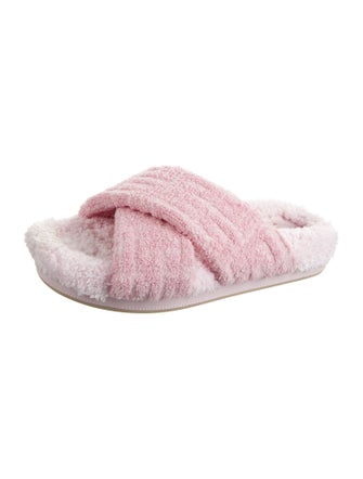 Balmain Terry Cloth Slides