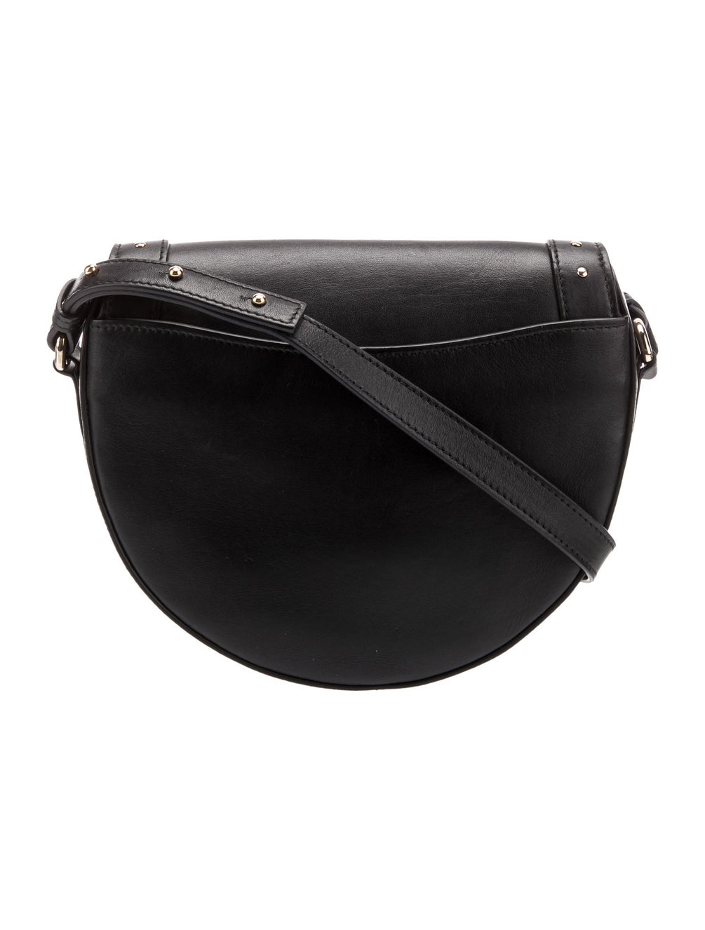Balmain Leather Crossbody Bag Black Crossbody Bags, Handbags