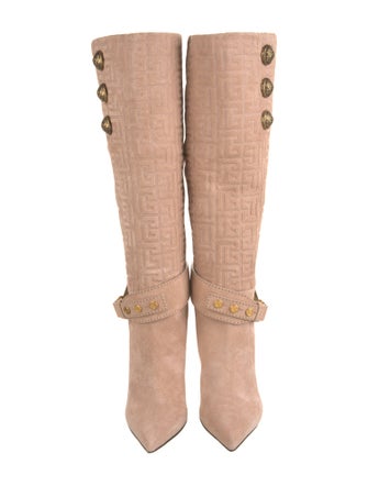 Balmain Suede Boots