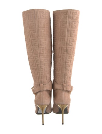 Balmain Suede Boots