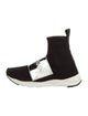 Balmain Colorblock Pattern Sock Sneakers