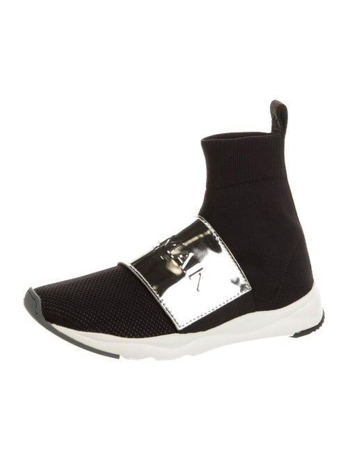 Balmain Colorblock Pattern Sock Sneakers