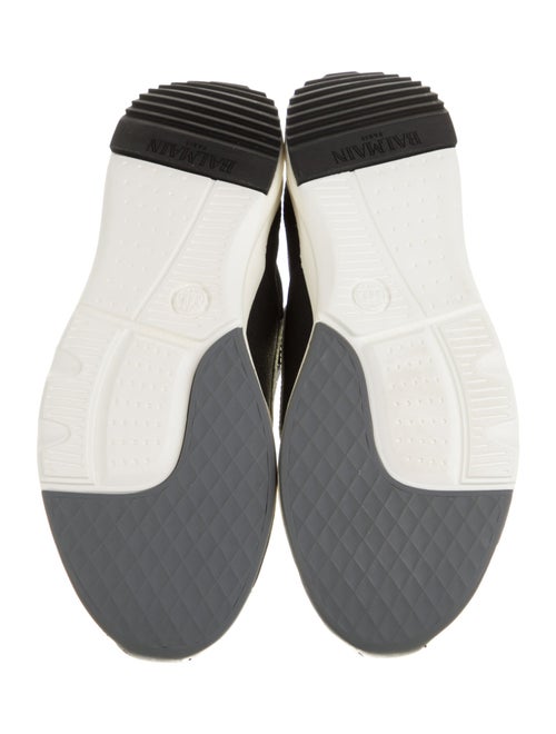 Balmain Colorblock Pattern Sock Sneakers